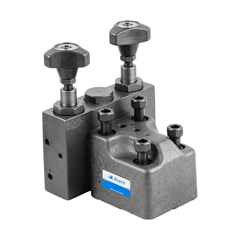 Two-Stage Three-Stage Pilot Operated Solenoid Relief Valve