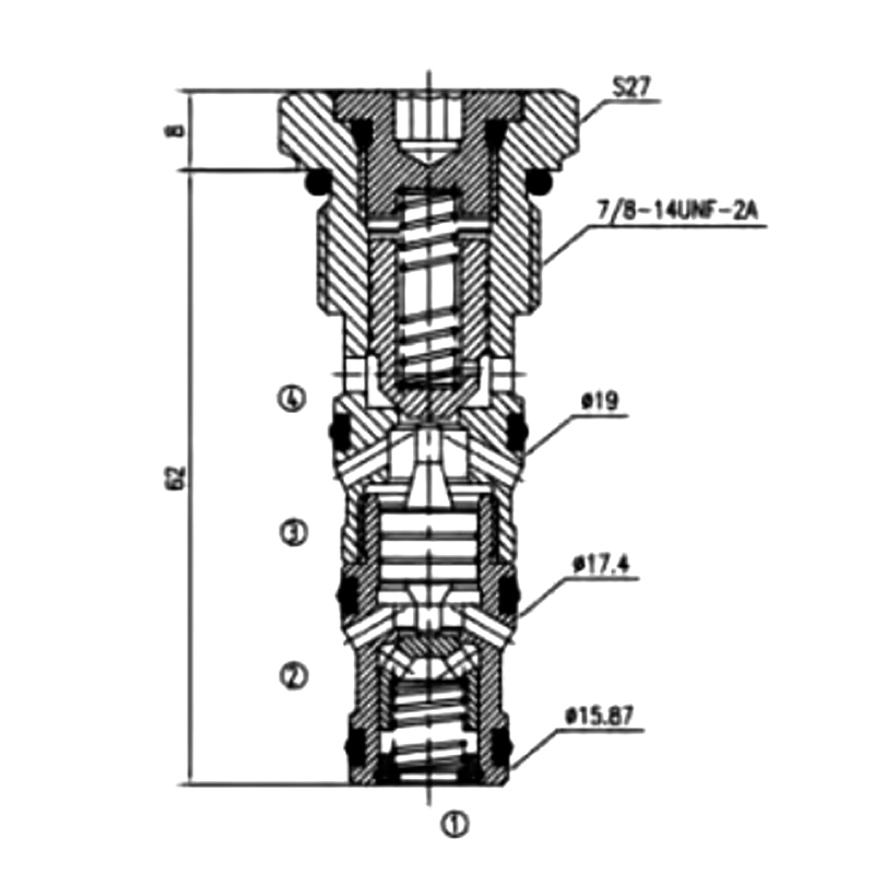 Dual Pilot Operated Check Valve