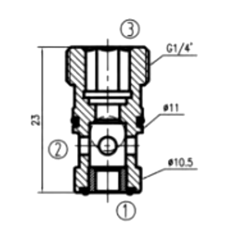 Hydraulic Cartridge Shuttle Valve