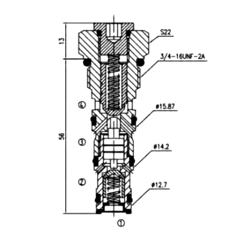 Dual Pilot Operated Check Valve