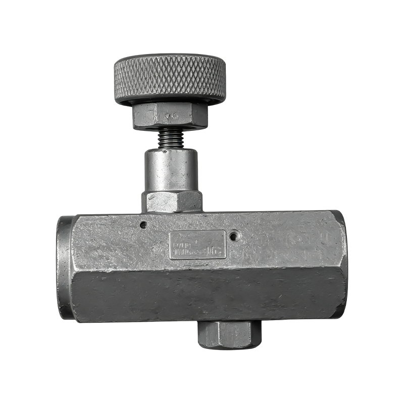 Inline Flow Control Valve with Check Valve