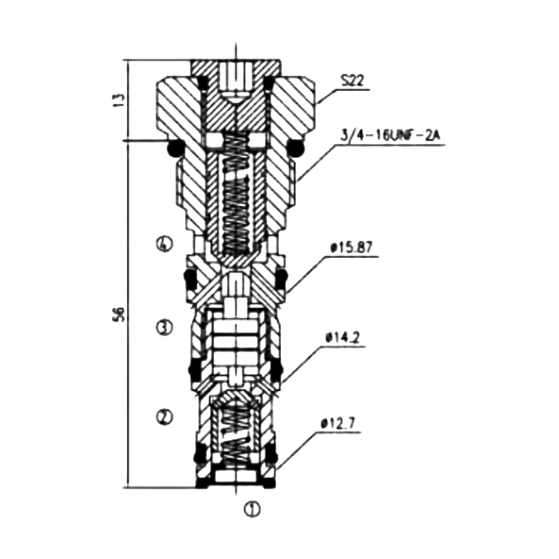 Dual Pilot Operated Check Valve